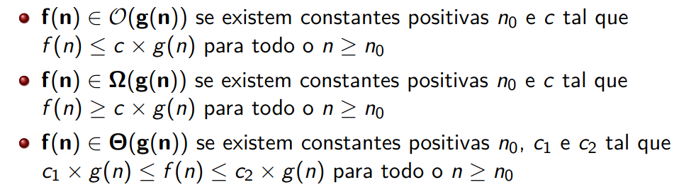 Formas de notação de um algoritmo