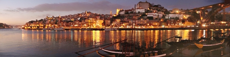 Porto by night